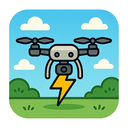 icon_energy_drone_cartoon icon preview