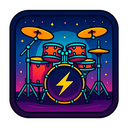 icon_energy_drum_cyberpunk icon preview