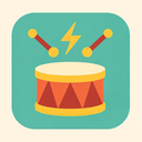 icon_energy_drum_flat_pastel icon preview