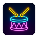 icon_energy_drum_neon icon preview