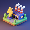 icon_energy_factory_3d_isometric icon preview