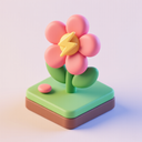 icon_energy_flower_3d_isometric icon preview