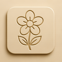 icon_energy_flower_embossed icon preview