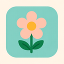 icon_energy_flower_flat_pastel icon preview