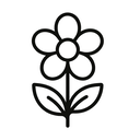 icon_energy_flower_minimal_outline icon preview