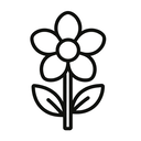 icon_energy_flower_outline icon preview