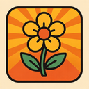 icon_energy_flower_retro icon preview