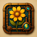 icon_energy_flower_steampunk icon preview