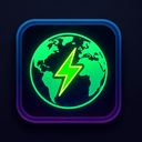 icon_energy_globe_cyberpunk icon preview