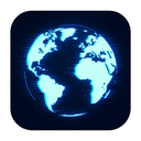 icon_energy_globe_digital_glitch icon preview