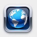 icon_energy_globe_metallic icon preview