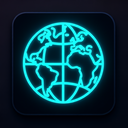 icon_energy_globe_neon icon preview