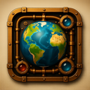 icon_energy_globe_steampunk icon preview
