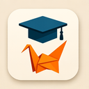 icon_energy_graduation_cap_origami icon preview