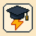 icon_energy_graduation_cap_pixel_art icon preview
