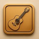 icon_energy_guitar_embossed icon preview