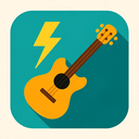 icon_energy_guitar_flat_design icon preview