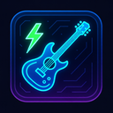 icon_energy_guitar_futuristic icon preview