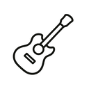 icon_energy_guitar_minimal_outline icon preview