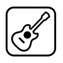 icon_energy_guitar_monochrome icon preview