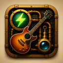 icon_energy_guitar_steampunk icon preview