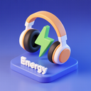icon_energy_headphones_3d_isometric icon preview