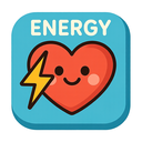 icon_energy_heart_cartoon icon preview