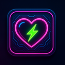 icon_energy_heart_cyberpunk icon preview
