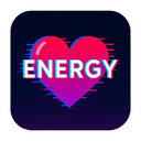 icon_energy_heart_digital_glitch icon preview