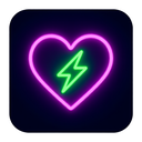 icon_energy_heart_neon icon preview