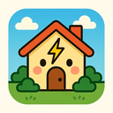 icon_energy_house_cartoon icon preview
