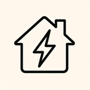 icon_energy_house_minimal_outline icon preview