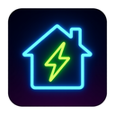 icon_energy_house_neon icon preview