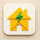 icon_energy_house_origami icon preview
