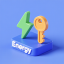 icon_energy_key_3d_isometric icon preview