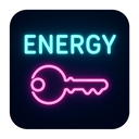 icon_energy_key_neon icon preview