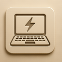 icon_energy_laptop_embossed icon preview