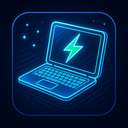 icon_energy_laptop_futuristic icon preview