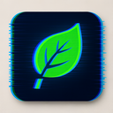 icon_energy_leaf_digital_glitch icon preview
