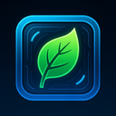 icon_energy_leaf_futuristic icon preview