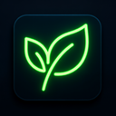 icon_energy_leaf_neon icon preview