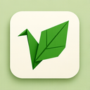 icon_energy_leaf_origami icon preview