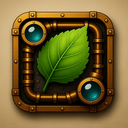icon_energy_leaf_steampunk icon preview