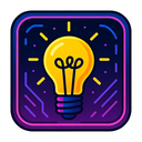 icon_energy_light_bulb_cyberpunk icon preview