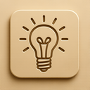 icon_energy_light_bulb_embossed icon preview