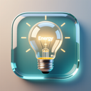 icon_energy_light_bulb_glassy icon preview