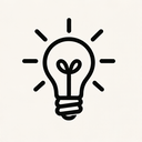 icon_energy_light_bulb_monochrome icon preview