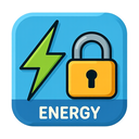 icon_energy_lock_cartoon icon preview