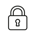 icon_energy_lock_minimal_outline icon preview