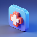 icon_energy_medical_cross_3d_isometric icon preview